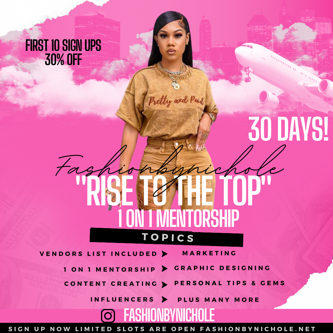 1 on 1 MENTORSHIP PROGRAM