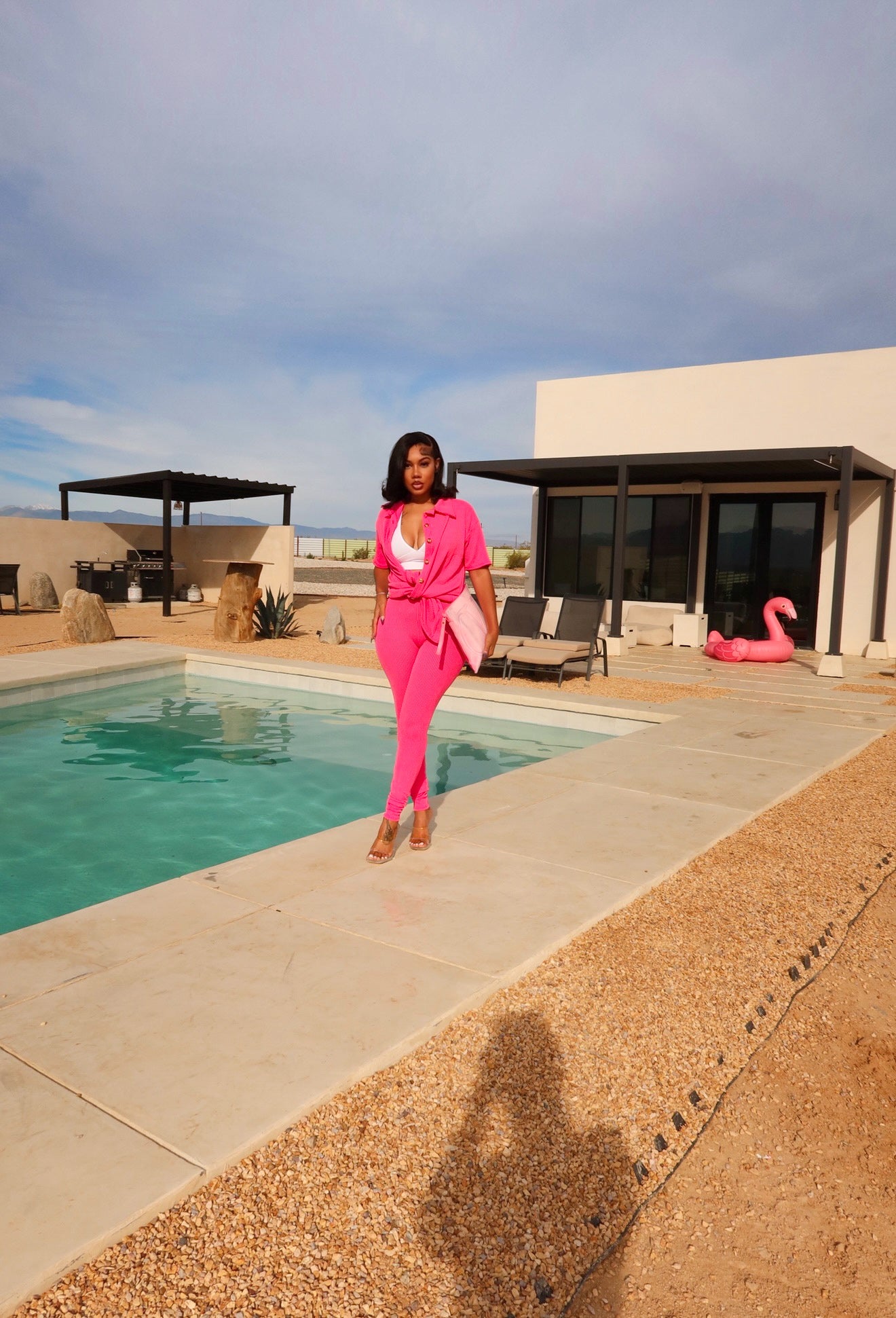 RICH BARB SET (HOT PINK)