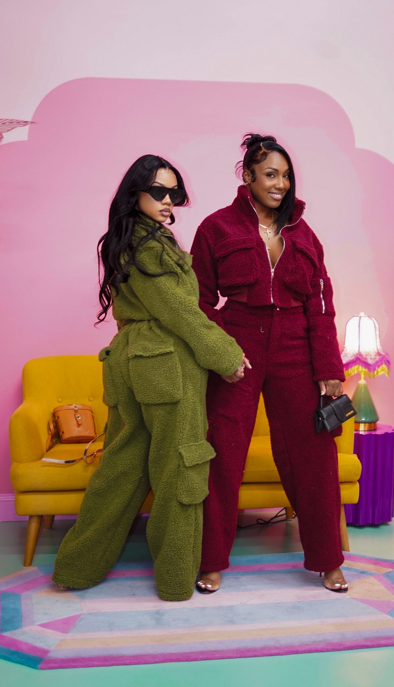 BREAKING HEARTS PANT SET