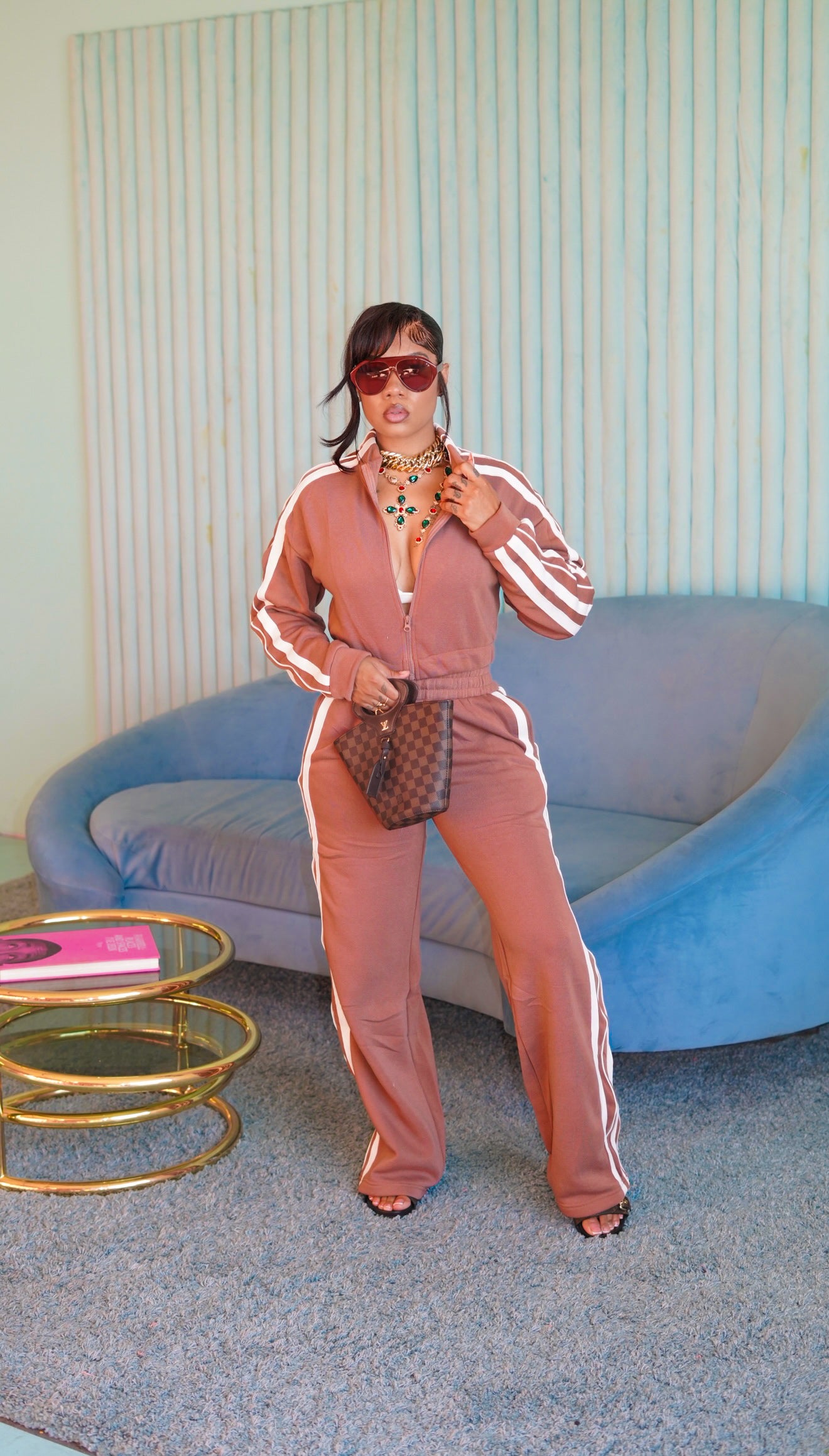 GIRL LA LA SWEATSUIT