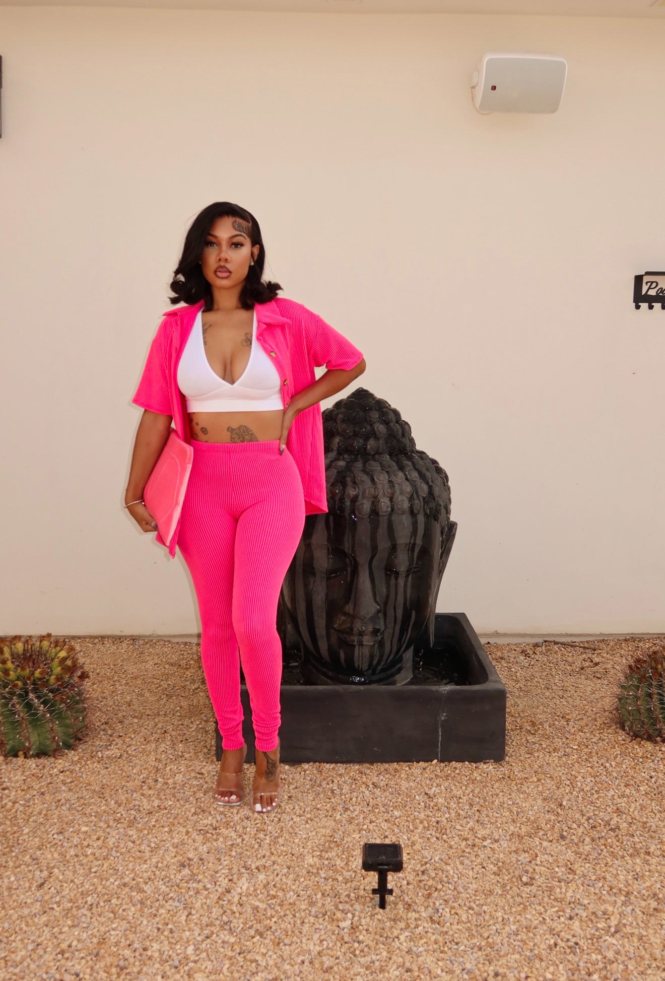 RICH BARB SET (HOT PINK)