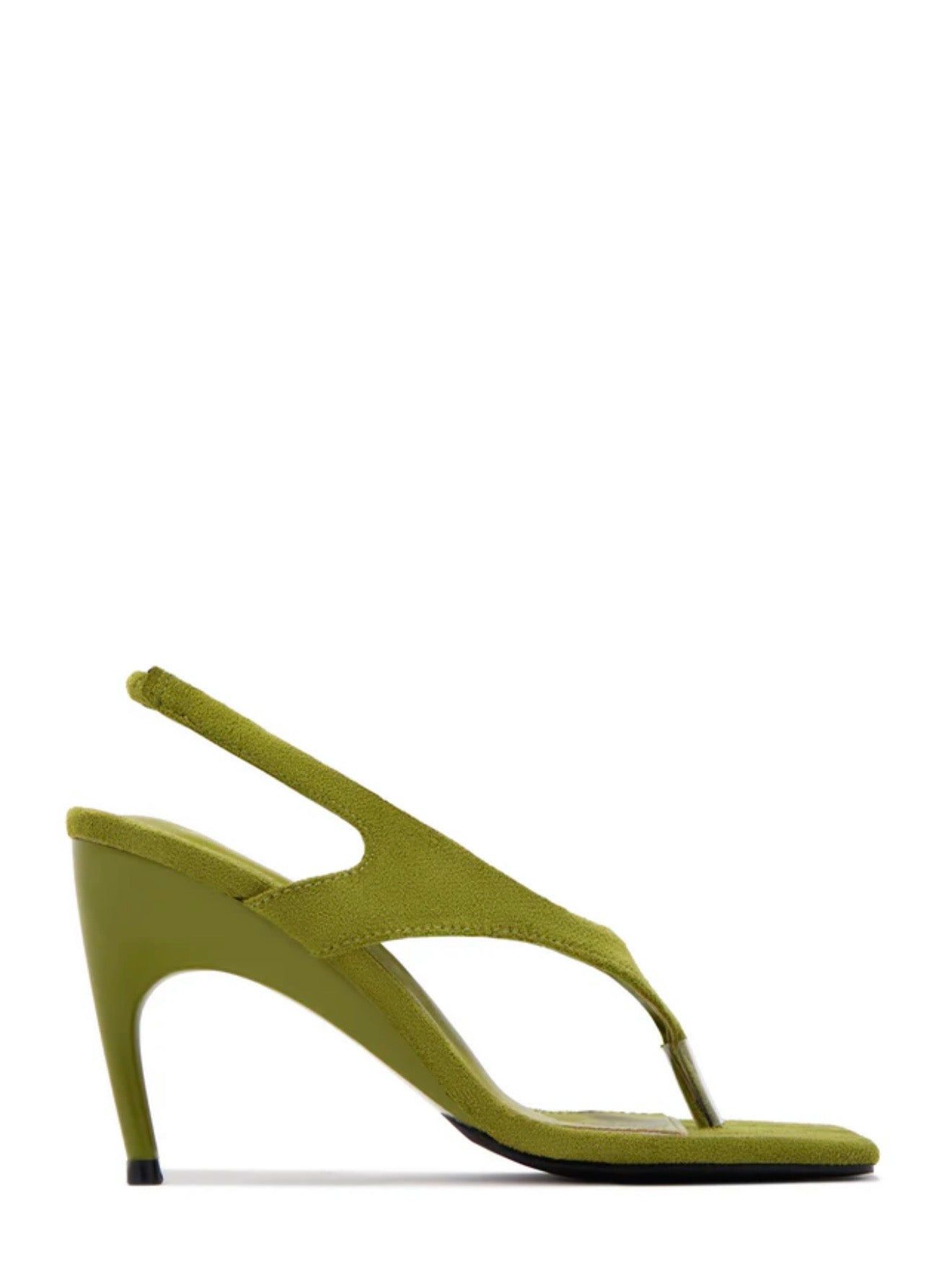 ISLAND GYAL SUMMER HEELS (GREEN APPLE)